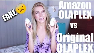 Is Amazon Olaplex 3 FAKE?! Amazon OLAPLEX vs. ORIGINAL + Application