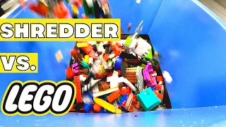 Shredder Vs Legos- Best Experiments With Shredding Machine