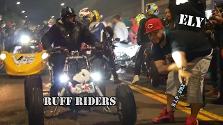 Ely & The Ruff Ryders Taking over the streets of Yonkers. ( DMX Wife & More Celebs in da hood )