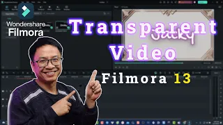 Filmora 13: How to Export Transparent Video in Wondershare Filmora 13