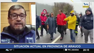 Delegado provincial de Arauco sobre sistema frontal: "La provincia logró resistir bien esta lluvia"