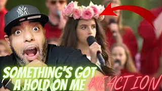 FIRST TIME LISTEN | Angelina Jordan - Something's Got a Hold On Me | REACTION!!!!!!