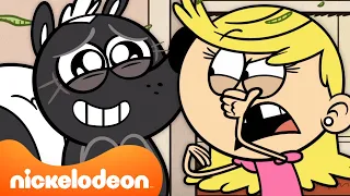 Lola Finds a SKUNK in Her Bed! 🦨 | The Loud House | Nickelodeon UK