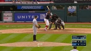 Brantley hits walk-off double in the 10th