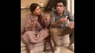 shagufta ejaz and khushal Khan | funny video #shorts #youtubeshorts #mushkil #trendingshorts