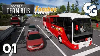 Football Team Bus - Ep. 1 - First Look - Fernbus Simulator Add-on