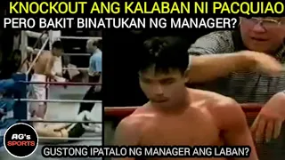 PACQUIAO Binatukan ng Kanyang Manager Kahit Nanalo sa Laban! | Gusto nga bang IBENTA ang Laban?