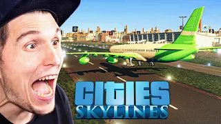 Ich baue einen FLUGHAFEN | Cities: Skyline