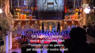 El Cant de la Senyera amb lletra   Orfeó Català 26 12 2012