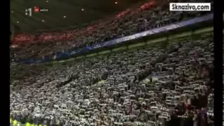 Amazing Celtic Fans Vs Barcelona - You'll Never Walk Alone.