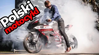 PREMIERA | Polski motocykl wyścigowy LEM Tachyon * 0-100 km/h w 4 sekundy