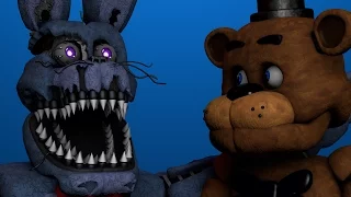 [FNaF/C4D] How Nightmare Animatronics Were Born | FNaF Animation!