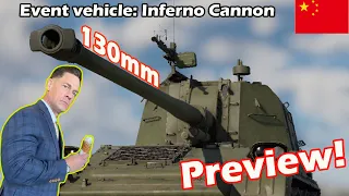 PLZ83-130 Preview | Event Vehicle:Inferno cannon | China