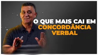 O QUE MAIS CAI EM CONCORDÂNCIA VERBAL | Português para Concursos