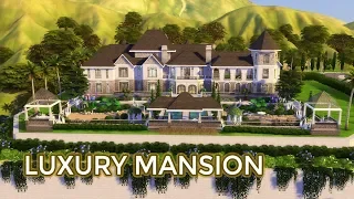 Luxury Mansion (for Celebrity) | House Building (Stop Motion) | The Sims 4 | No CC