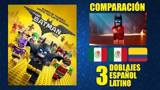 Lego Batman: La Película [2017] Comparación de 3 Doblajes Latinos | Original y Redoblajes | Español