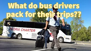 Top 10 things Coach bus drivers pack in their travel bags