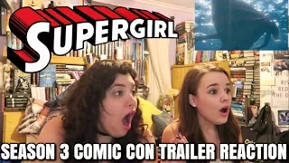 SUPERGIRL SEASON 3 COMIC CON TRAILER REACTION