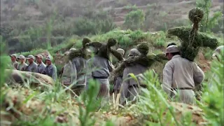 Anti-Japs Movie! Eighth Route deceived Japs with scarecrows,only to be annihilated when ammo ran out
