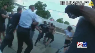 Providence police release body cam footage of disturbance on Sayles Street; briefing at 9:30 am