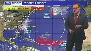 Weather: Tropical impacts to East Coast