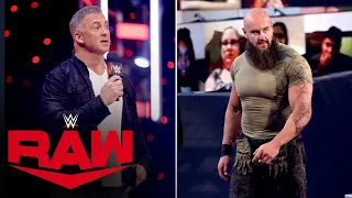 Braun Strowman looks to silence Shane McMahon at WrestleMania: Raw, Apr. 5, 2021