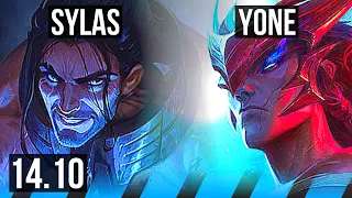 SYLAS vs YONE (MID) | Rank 7 Sylas, 7/1/3, 500+ games, Dominating | EUW Challenger | 14.10