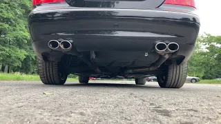 Mercedes clk 320 exhaust sound