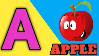 A for apple- ABC Alphabet song with sounds, Phonics   song, nursery rhymes, kids song@YakshitaMam