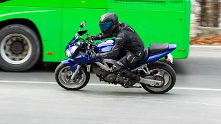 4K | Suzuki SV650-S on Poiana Brașov