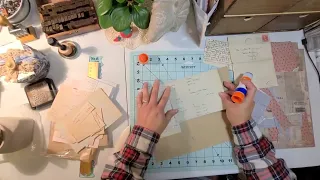 Craft with Me - Let's make ephemera out of a master boards for file folder - Part 3