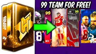 This *FREE* Pack Gives You an Entire 99 OVERALL Team!