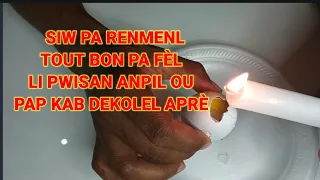 SIW PA RENMENL TOUT BON PA FÈL PASKE LI PAP VLE KITEW DUTOU APRÈ SA