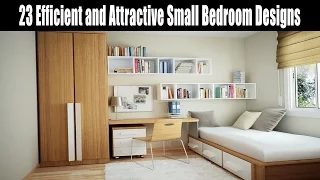 23 Efficient and Attractive Small Bedroom Designs