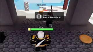 I used the Hannah kit in Roblox BedWars ranked 5v5