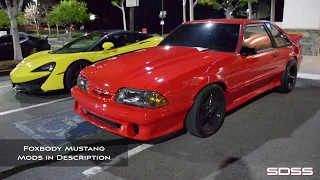 Foxbody Mustang vs McLaren 570s & 720s, Camaro ZL1, and Hellcat Red Eye