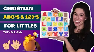 Christian Alphabet, letter sounds, counting, kind words for babies and toddlers. Christian learning