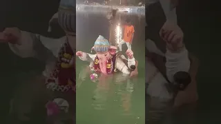 Ganpati Visarjan | Big ganesh visarjan #shorts #ganpativisarjan