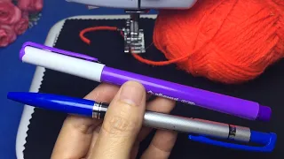 ✳️6 Sewing Tips and Tricks | Sewing Tips & Techniques that you may not know from ballpoint pen