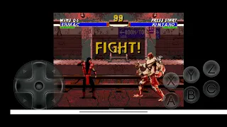 Ultimate Mortal Kombat Trilogy Ermac vs Jax MK2 and Kintaro Very Hard