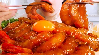 ASMR Shrimp ganjangseu【English subtitles】Eating Sounds/mukbang