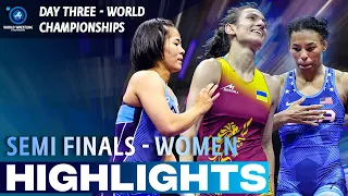 Day 3 - Women's Wrestling  | Semi Final Highlights | Senior World Championships 2023