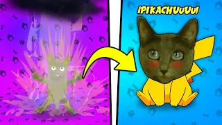 A MI GATO LE CAE UN RAYO Y SE CONVIERTE EN PIKACHU EN LA VIDA REAL !! ⚡️