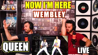 QUEEN - NOW I'M HERE (LIVE AT WEMBLEY) | FIRST TIME REACTION