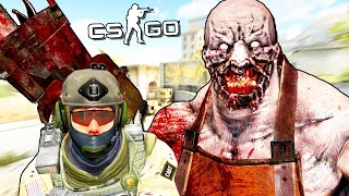 СПРЯТАЛИСЬ НА КРЫШЕ ОТ ОПАСНОГО МАНЬЯКА В CS:GO