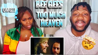 Our First Time Hearing| The Bee Gees “Too Much Heaven” Classic #REACTION 🤯  #Shorts #Viral