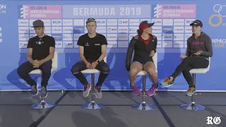 Elite athletes press conference | WTS Bermuda