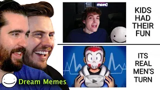 Nogla & Terroriser REACT to Dream Face Reveal MEMES!