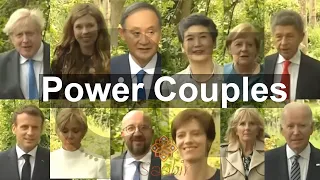G7 Couples in Cornwall | Leaders and their spouses catwalk