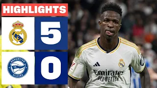 REAL MADRID 5 - 0 DEPORTIVO ALAVÉS | HIGHLIGHTS LALIGA EA SPORTS